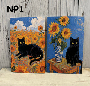 Cat-Themed Notebooks