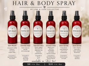 Body & Hair Mist 4oz