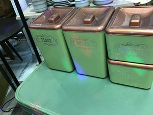 Vintage Beacon Canister Set (Mint condition)