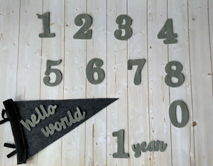 Markers - numbers