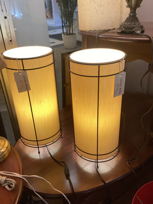 Vintage Cylinder Lamp (2 available)