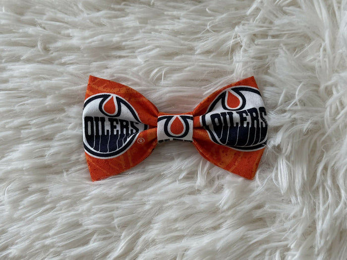 Edmonton Oilers Hair Bow