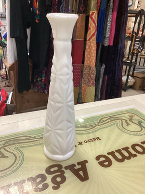 Vintage Milk Glass Vase