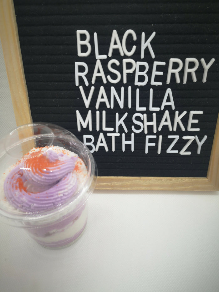 Bath Fizzy Milkshake, Black Raspberry Vanilla