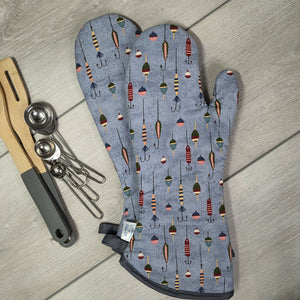 Gauntlet Style Oven Mitts