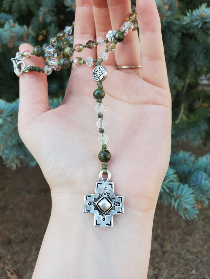 Rosary-Style Necklace