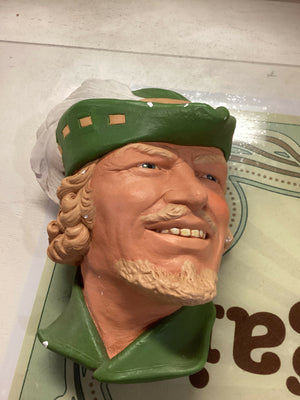 Vintage Robin Hood Head (chipped)