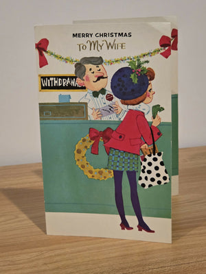 Vintage Wife Christmas card