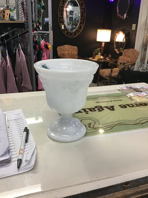 Vintage EO Brody Milk Glass