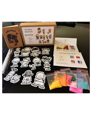 DIY Sand Art Sticker Kit - Crafting Gift