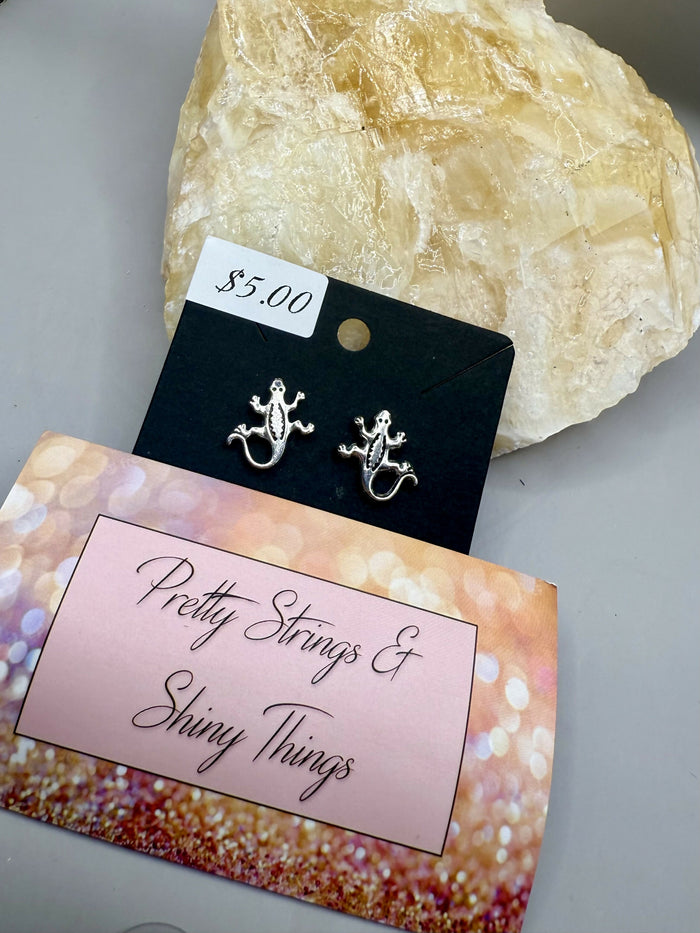 Simple Reptile Earrings