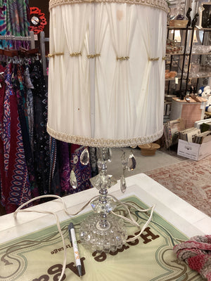 Vintage Boudoir Lamp