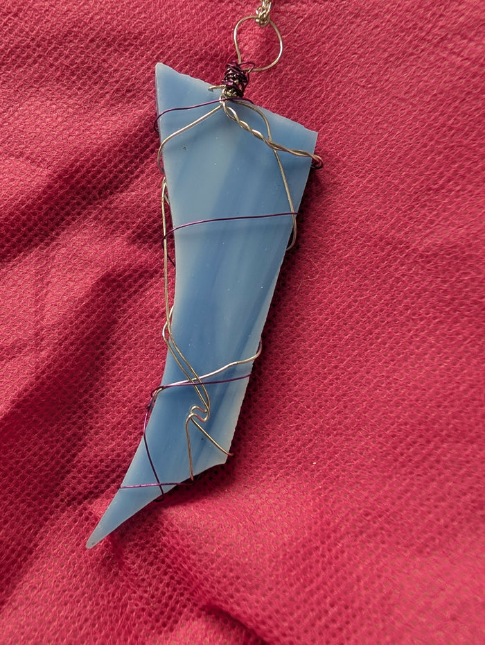 Wire wrapped necklace