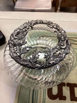 Vintage Rawcliffe Pewter Potpourri or Trinket Bowl from 1995