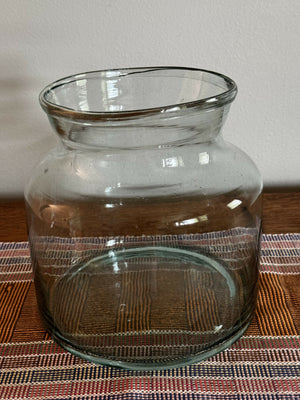 Large glass jar