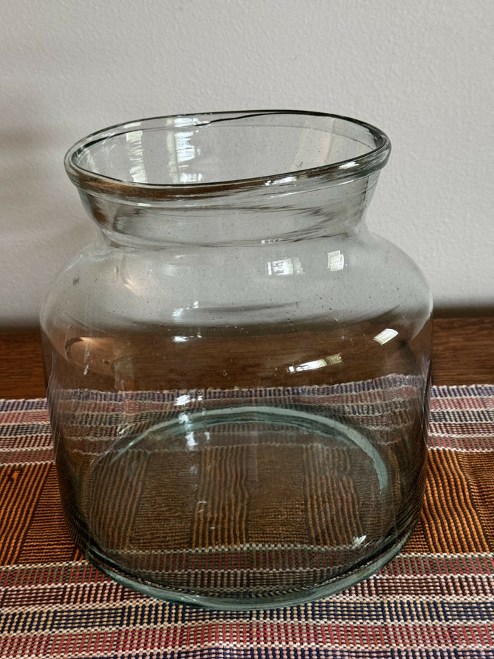 Large glass jar