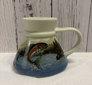 VINTAGE FLY FISHING MUG