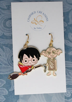 Gaming, Movie and TV themed Character Earrings