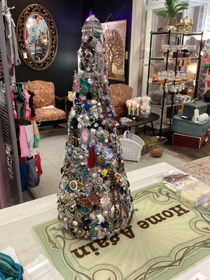 Vintage Jewelry Handmade Statue