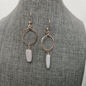 Gemstone earrings