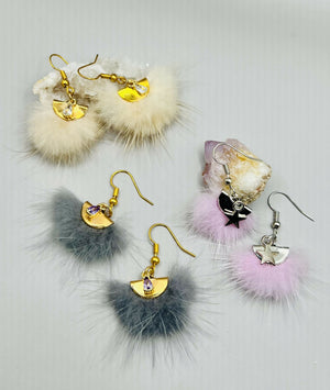 All Mink Earrings