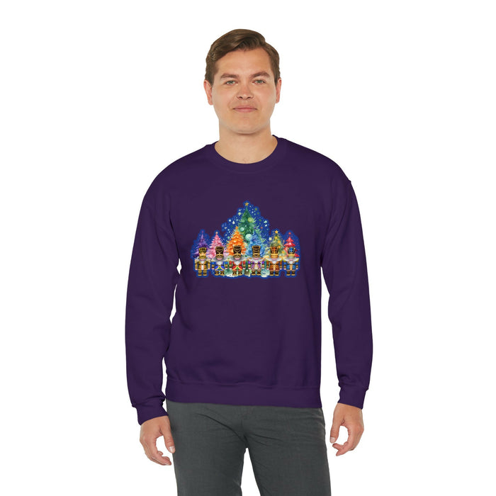 Gnome Nutcracker Unisex Heavy Blend™ Crewneck Sweatshirt