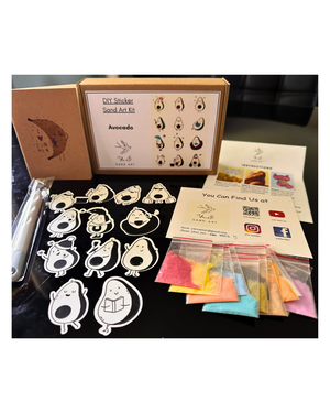DIY Sand Art Sticker Kit - Crafting Gift