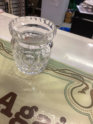 Vintage Small Cut Crystal Vase
