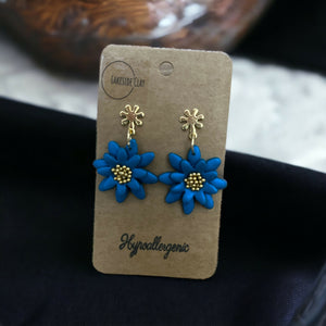 3D Flower Earrings available at 33rd St