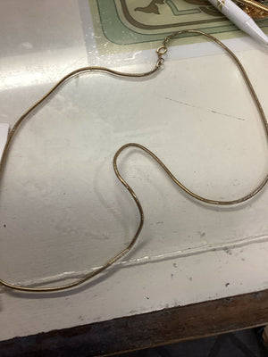 Vintage Snake Chain Gold Color
