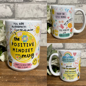 MY POSITIVE MINDSET MUG coffee mug - 15oz
