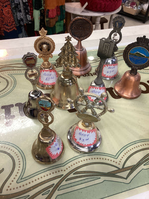 Vintage Collectible Bells Assorted