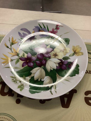 Vintage German Decorative Plate crocus