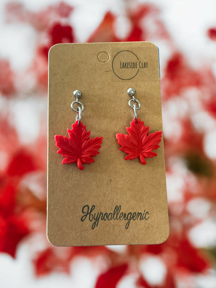 Canadiana Earrings available at 33rd St