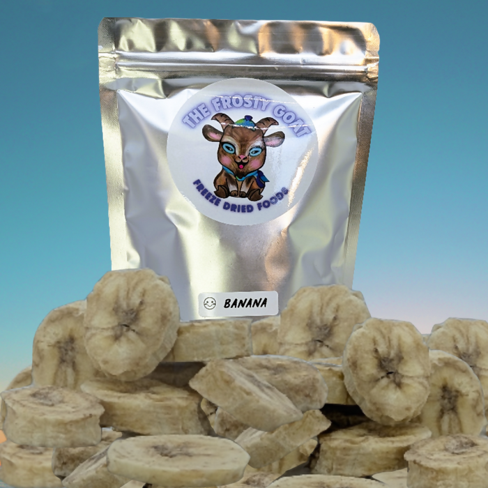 Freeze-dried Banana Chips available at 33rd Street location