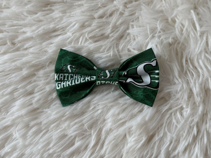 Saskatchewan Roughriders Hair Bow