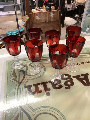 Vintage Luminarc Cristal D'arques Durand Liqueur Goblets
