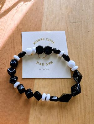 Morse code bracelet