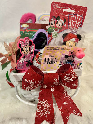 Minnie mouse Christmas basket (KGC31)