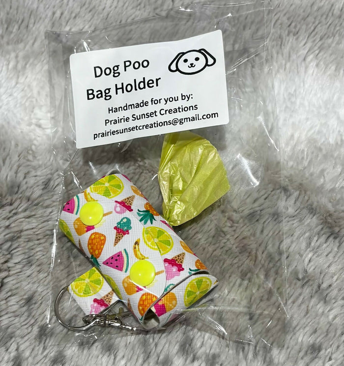 At the 33rd St location - Dog Poo Bag holder