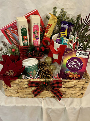 “Sip and Sit” Christmas Gift Basket (KGC07)