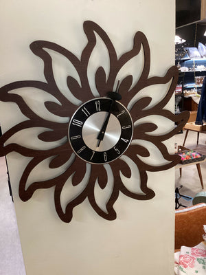 Vintage Mahogany Wall Clock