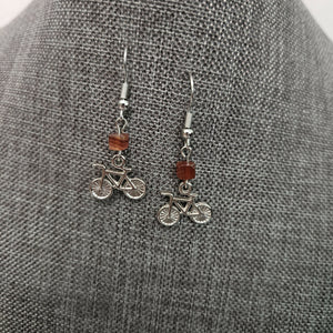 Gemstone earrings