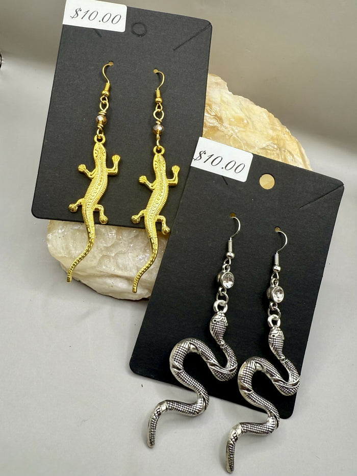 Fancy Reptile Earrings
