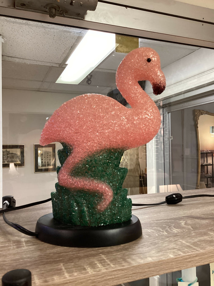 Vintage Retro Flamingo Lamp