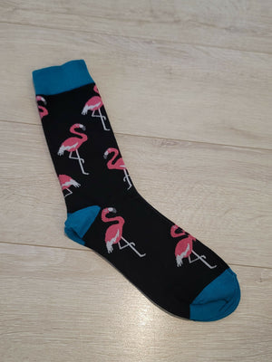Flamingo socks - 33rd St W