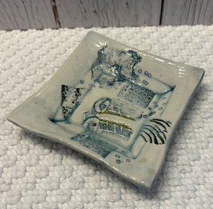 POTTERY TRINKET DISH