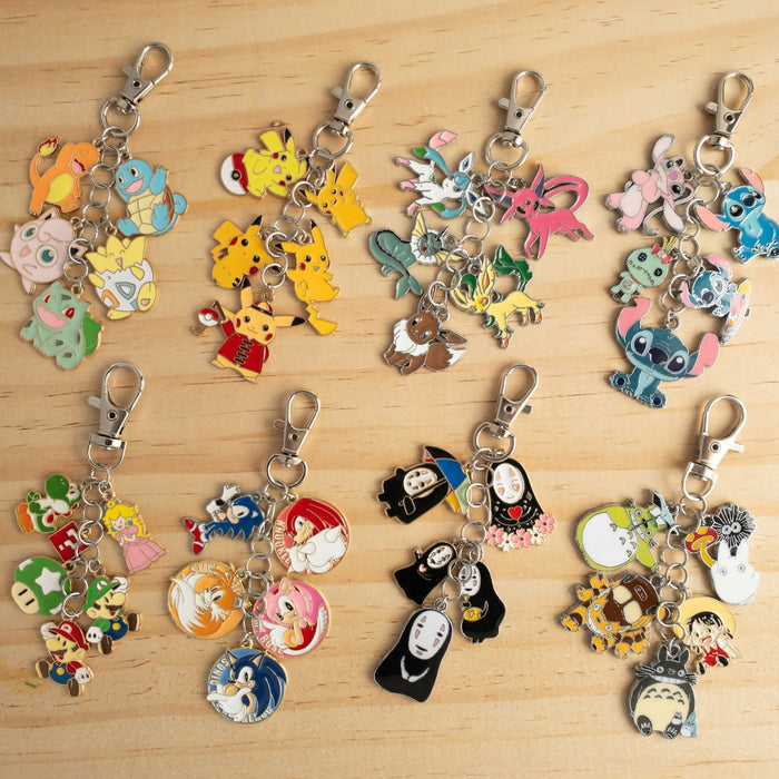 Anime and Gaming Backpack or Purse Charms