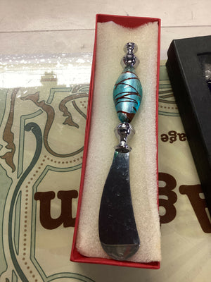 Hand blown Cheese Knife