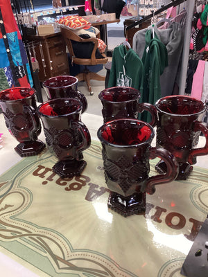 Vintage Avon Cape Cod Mugs (set 6)
